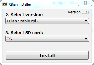 XBian Win Installer 2